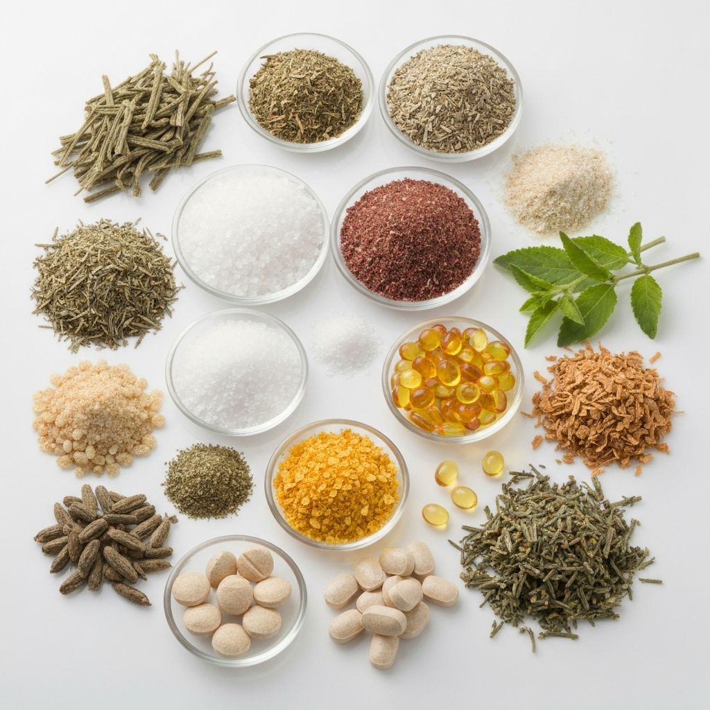 Natural plant-based ingredients